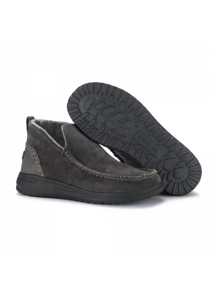 STIVALETTI DONNA HEY DUDE | DENNY SUEDE GRIGIO