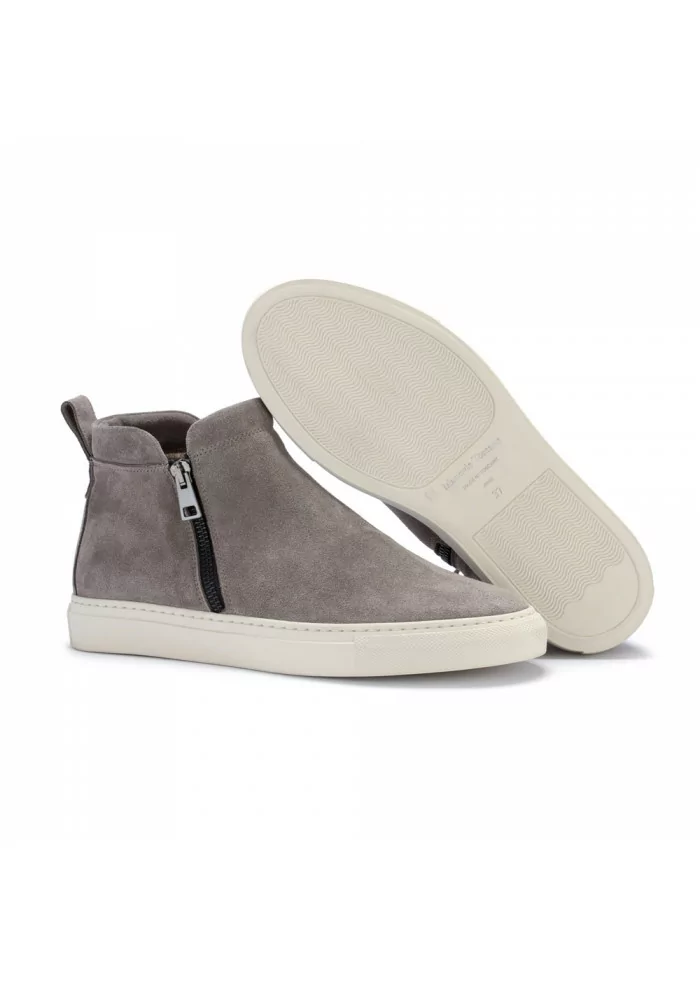 STIVALETTI DONNA MANOVIE TOSCANE | SARA ZIP GRIGIO TAUPE