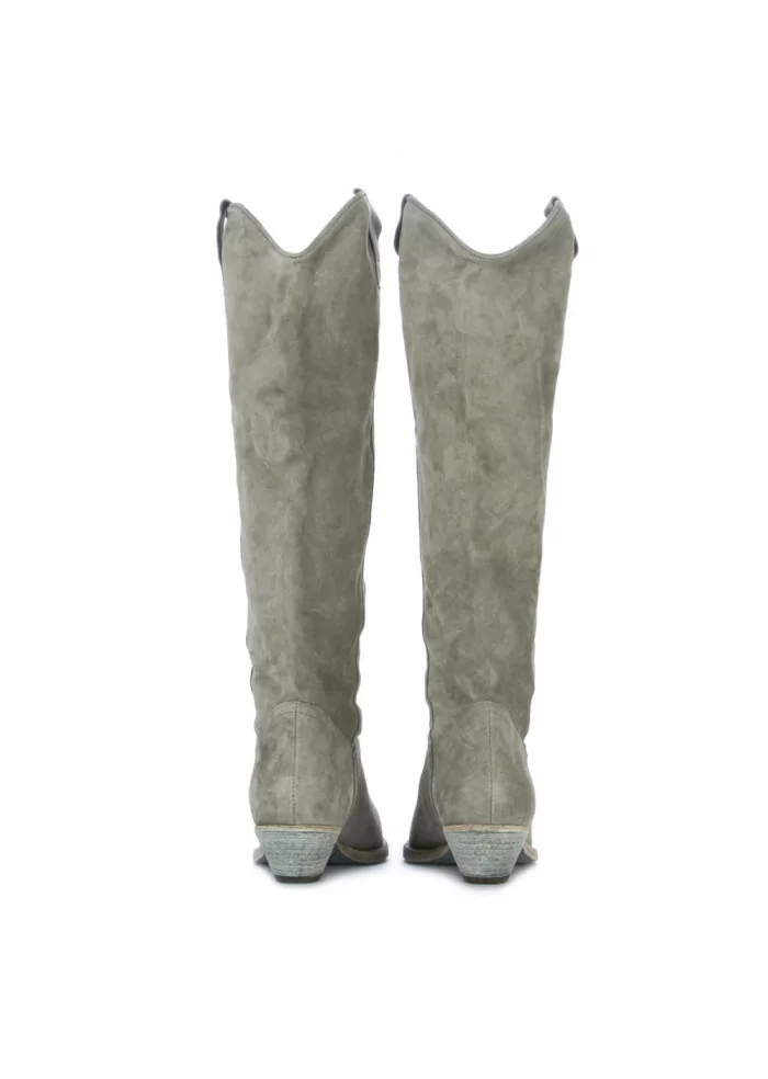 STIVALI TEXANI DONNA JUICE | SIENA SUEDE VERDE