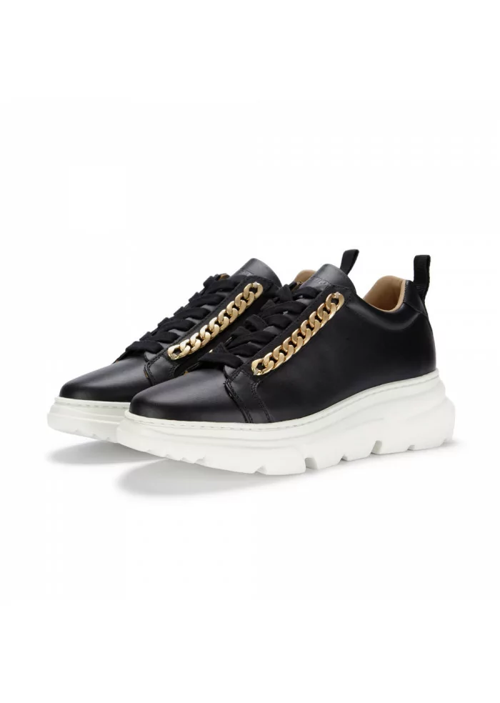 STOKTON | SNEAKERS CATENE VITELLO NERO