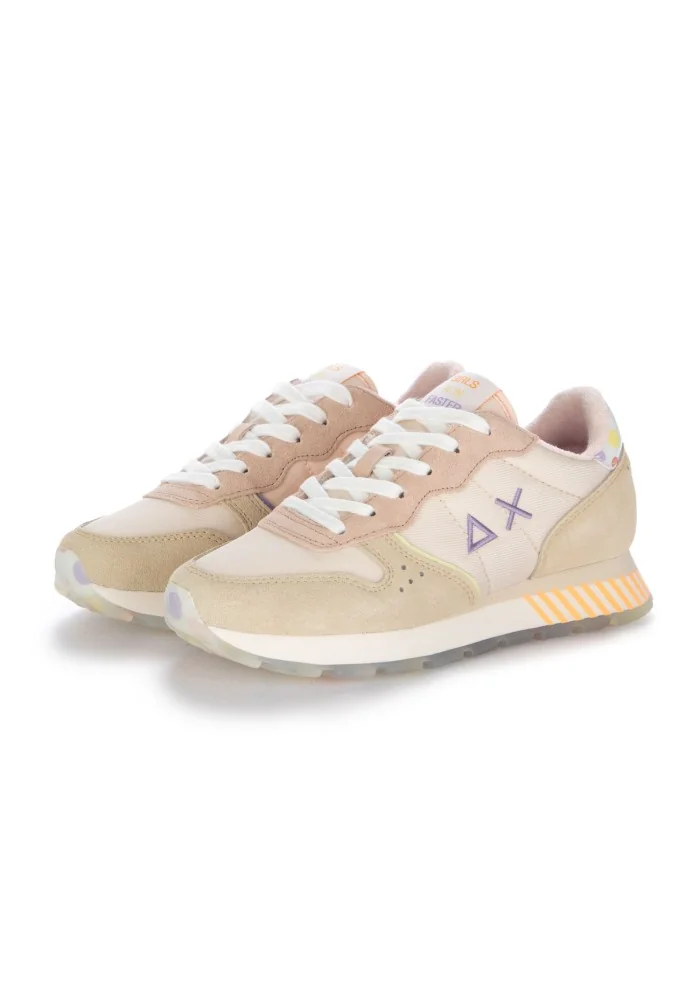 SUN68 | SNEAKERS ALLY CANDY CANE BEIGE ROSA