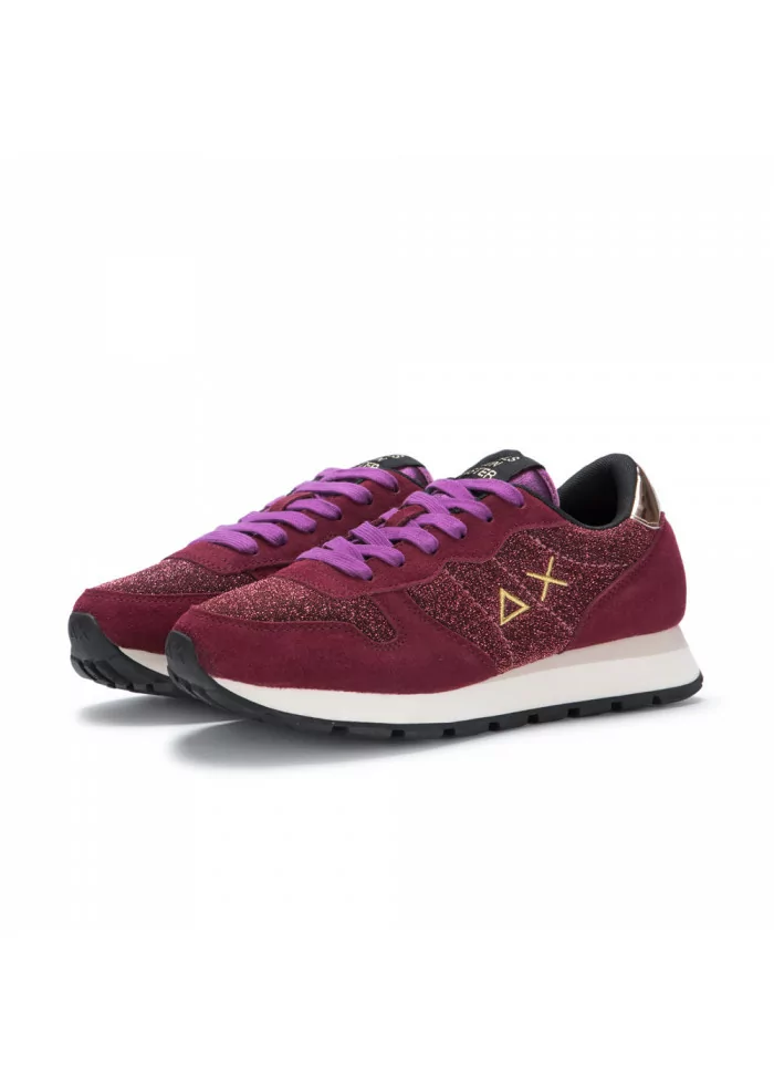 SUN68 | SNEAKERS ALLY GLITTER 41 BORDEAUX