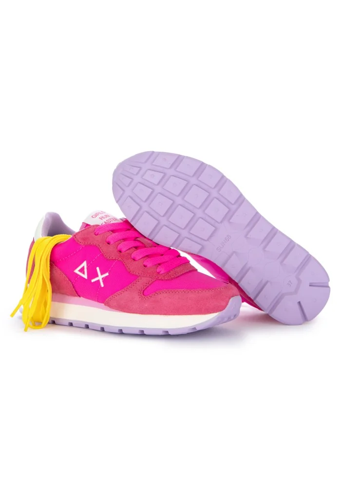 SUN68 | SNEAKERS ALLY SOLID NYLON FUCSIA