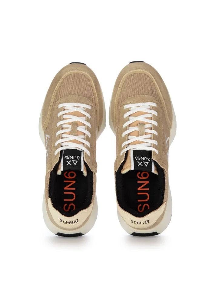 SUN68 | SNEAKERS CHAN MESH BEIGE