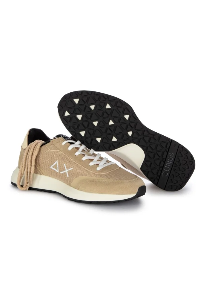 SUN68 | SNEAKERS CHAN MESH BEIGE