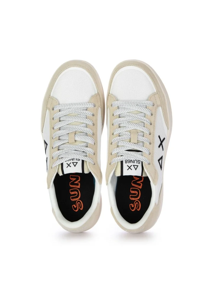 SUN68 | SNEAKERS GENIUS BIANCO BEIGE