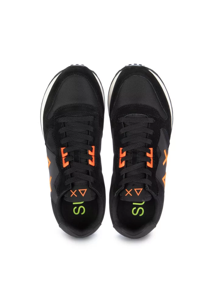 SUN68 | SNEAKERS JAKI FLUO CAMOSCIO NYLON NERO