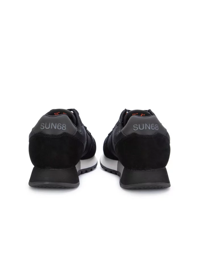 SUN68 | SNEAKERS JAKI FLUO CAMOSCIO NYLON NERO