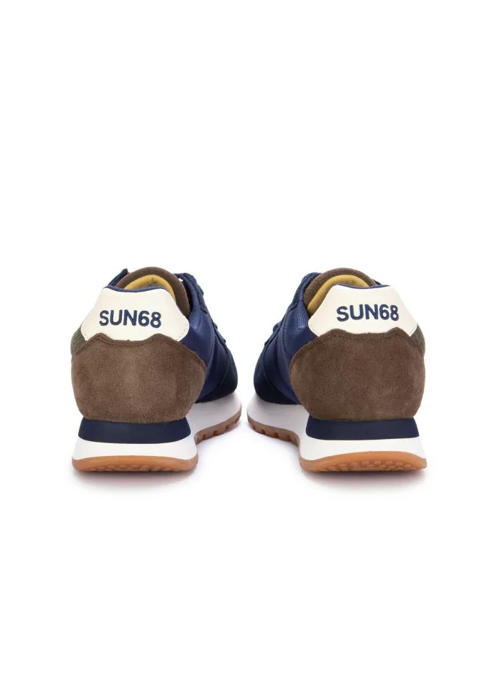 SUN68 | SNEAKERS JAKI WINTER CAMOSCIO NYLON BLU SCURO
