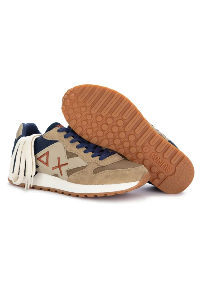 SUN68 | SNEAKERS JAKI WINTER MARRONE CHIARO