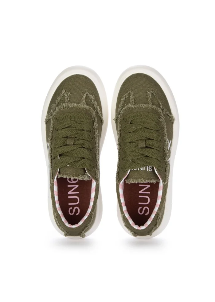 SUN68 | SNEAKERS JUNO CANVAS VERDE