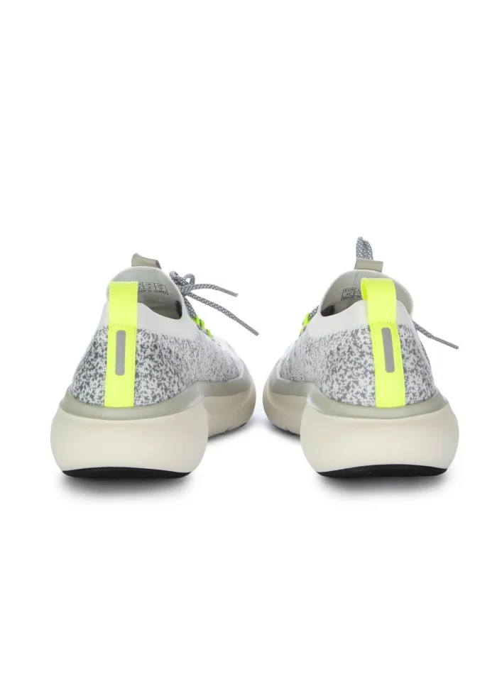 SUN68 | SNEAKERS JUPITER KNIT BIANCO GIALLO FLUO