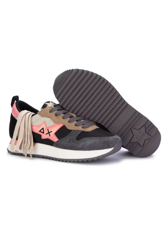 SUN68 | SNEAKERS STARGIRL NERO MULTICOLORE