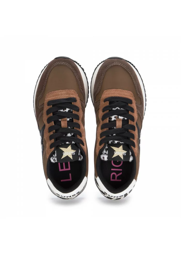SUN68 | SNEAKERS STARGIRL ZEBRATO MARRONE
