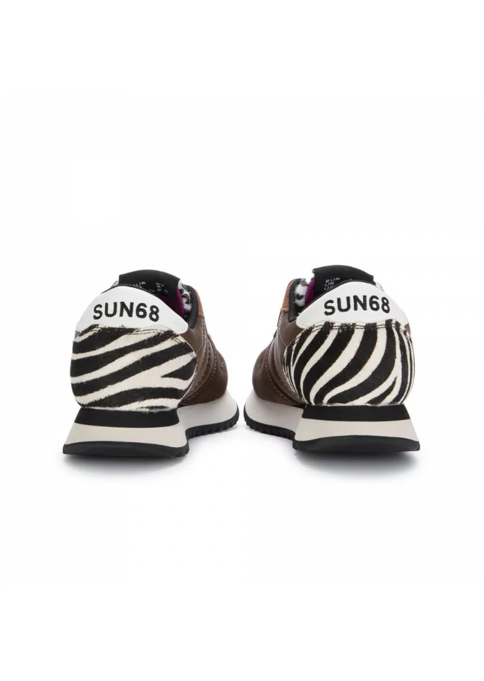 SUN68 | SNEAKERS STARGIRL ZEBRATO MARRONE