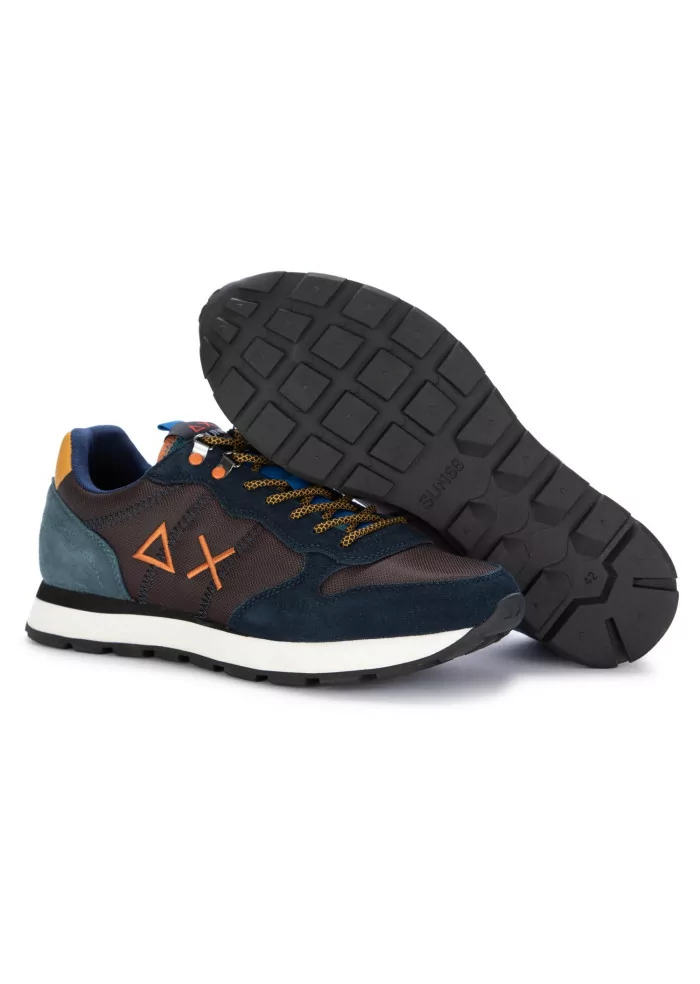 SUN68 | SNEAKERS TOM GOES CAMPING MARRONE MULTICOLORE