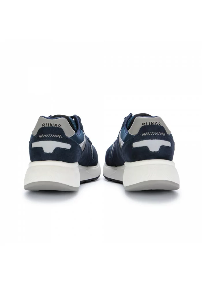 SUN68 | SNEAKERS UOMO DADDY 07 BLU LACCI DI RICAMBIO