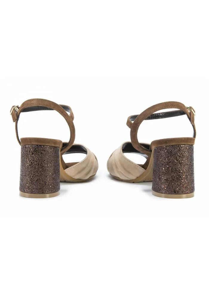 TIFFI | SANDALI TACCO BEIGE