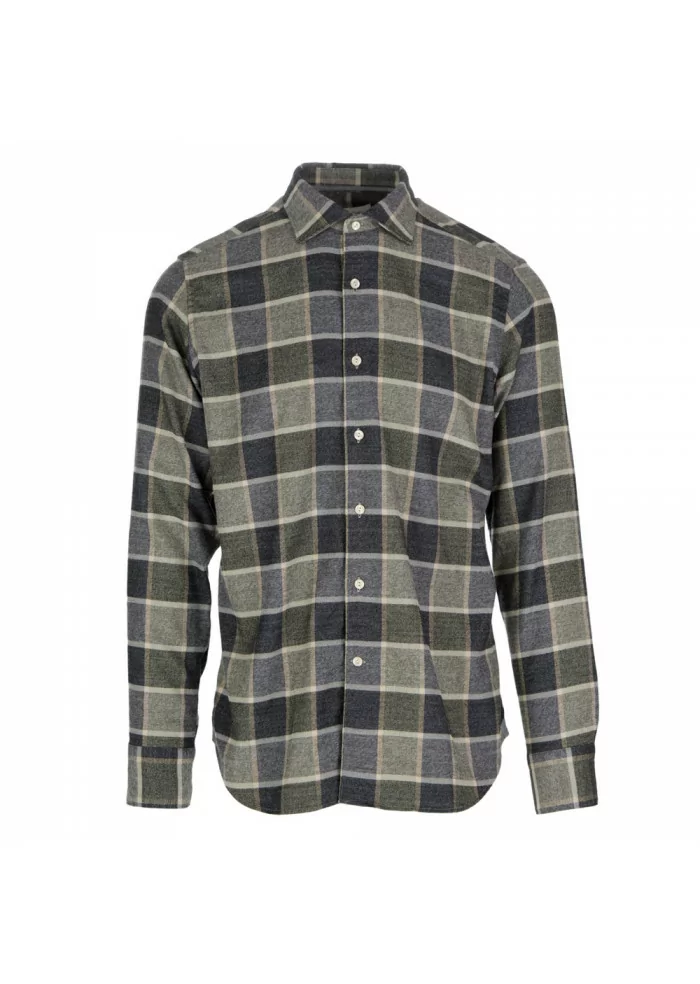 TINTORIA MATTEI 954 | CAMICIA COTONE GRIGIO