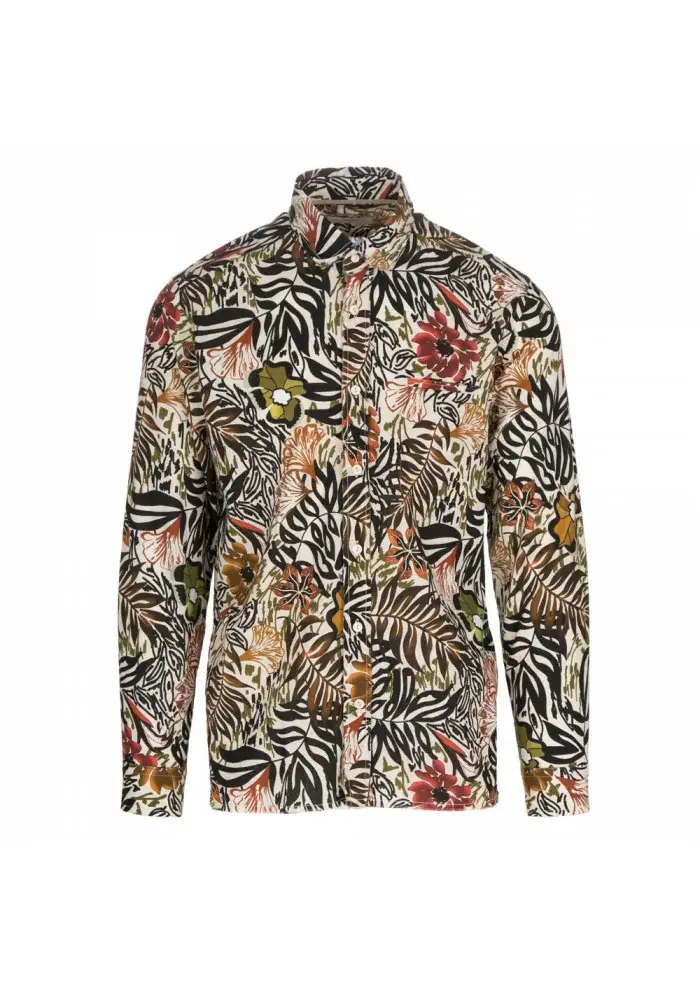 TINTORIA MATTEI 954 | CAMICIA MULTICOLOR