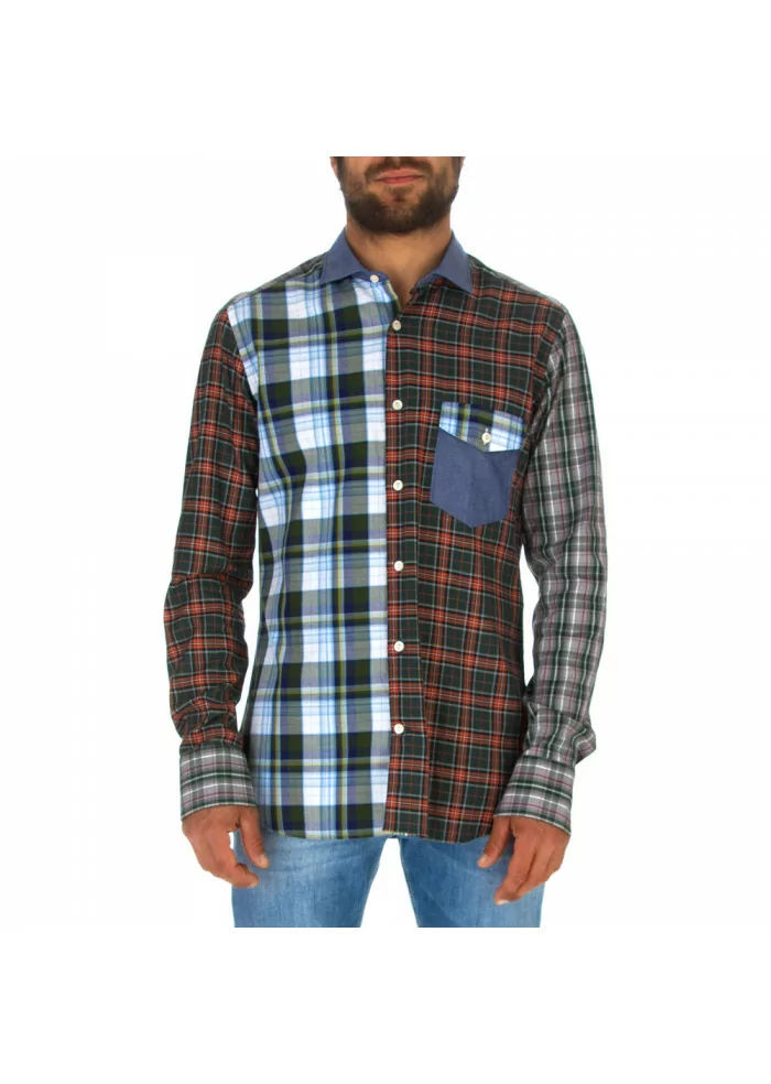 TINTORIA MATTEI 954 | CAMICIA MULTICOLORE