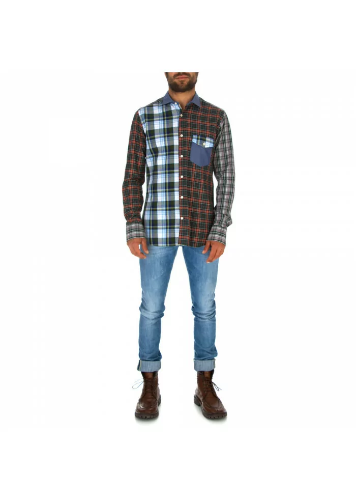 TINTORIA MATTEI 954 | CAMICIA MULTICOLORE