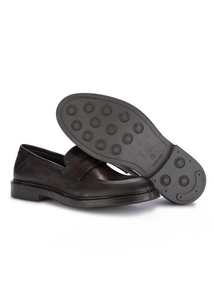 TON GOUT | MOCASSINI SOFTY PELLE TESTA DI MORO