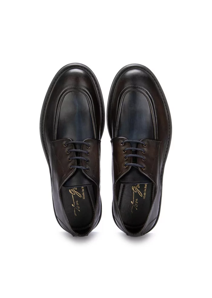 TON GOUT | SCARPE ALLACCIATE MAGICA MARRONE BLU