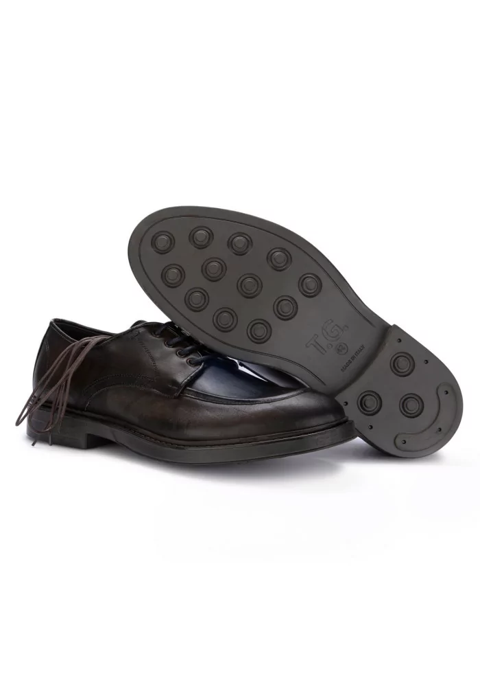 TON GOUT | SCARPE ALLACCIATE MAGICA MARRONE BLU