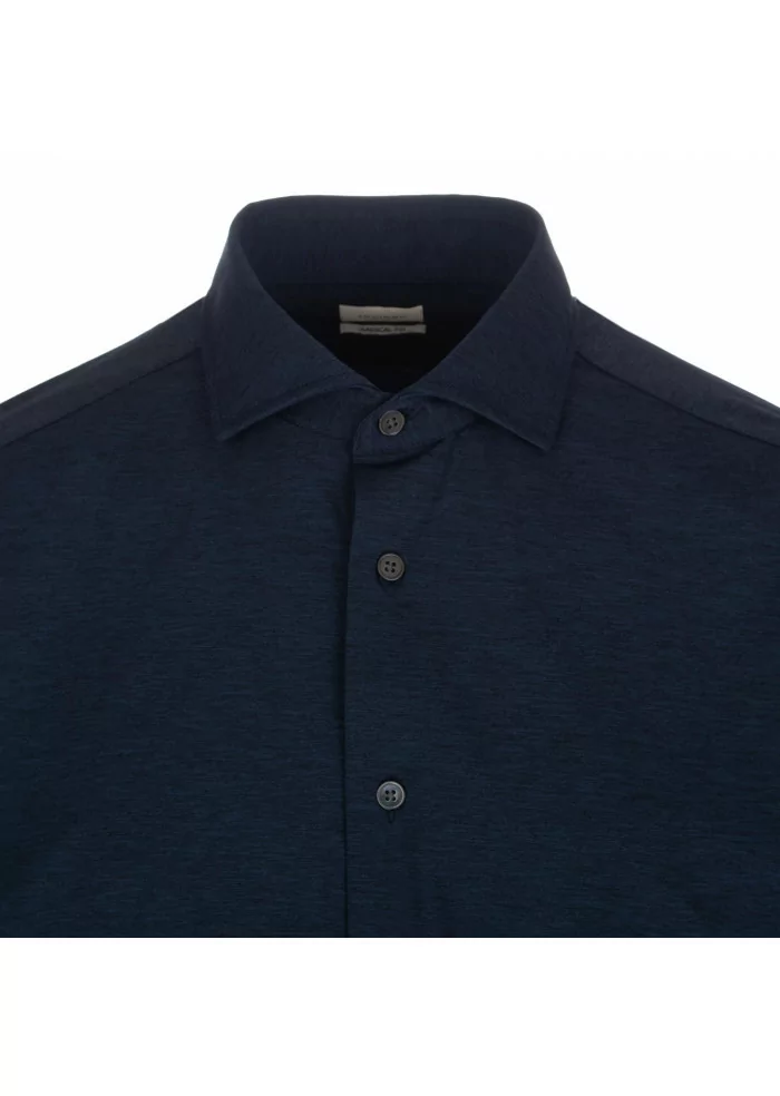 TRAIANO | CAMICIA ROSSINI RADICAL FIT BLU