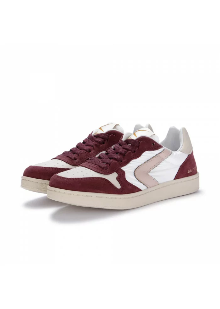 VALSPORT 1920 | SNEAKERS DONNA SUPER MIX COLOR BIANCO BORDEAUX