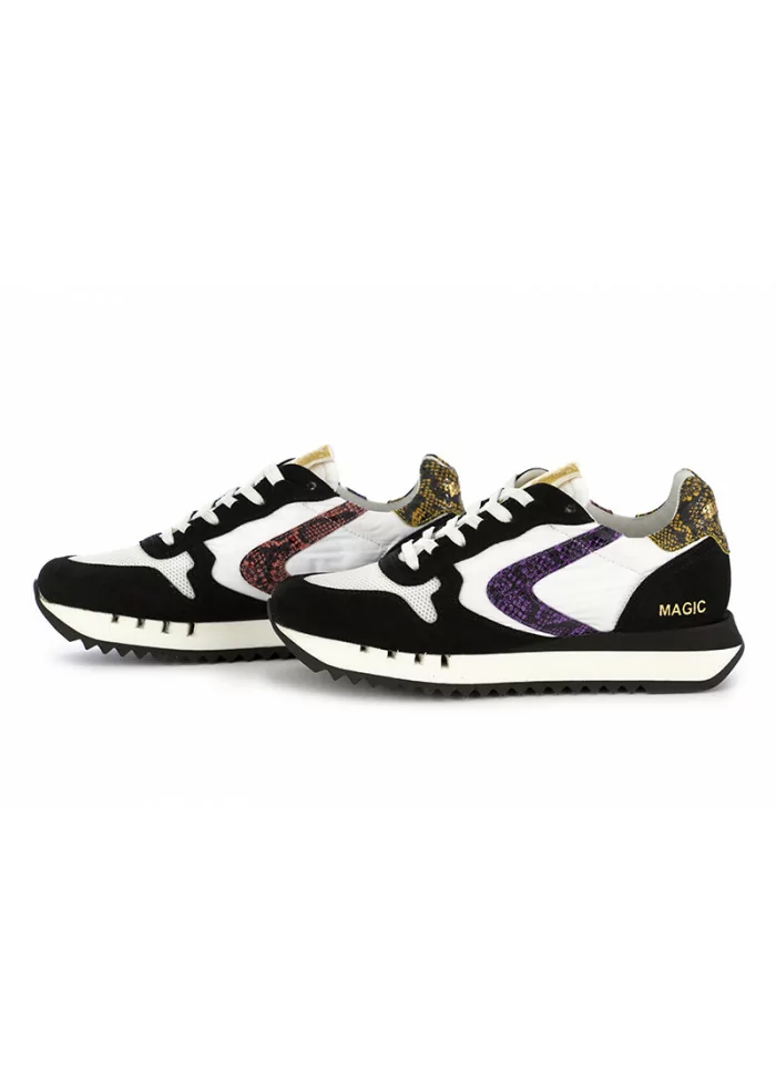 VALSPORT 1920 | SNEAKERS "MAGIC" NERO ANIMALIER