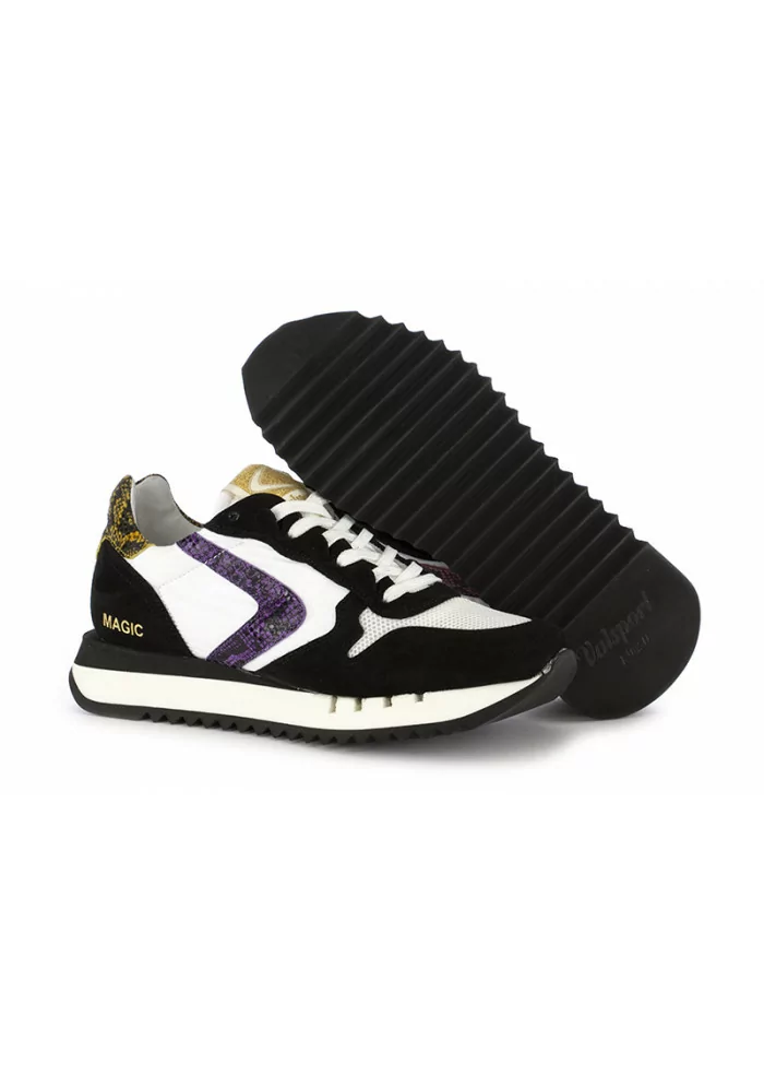VALSPORT 1920 | SNEAKERS "MAGIC" NERO ANIMALIER