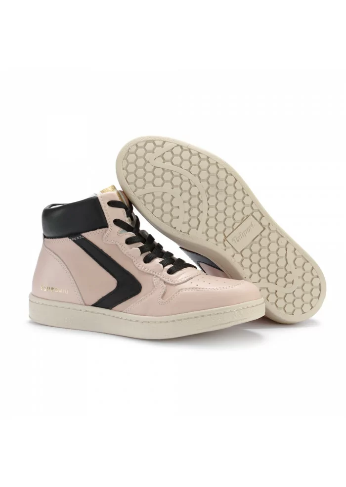 VALSPORT 1920 | SNEAKERS SUPER DAVIS MID ROSA NERO