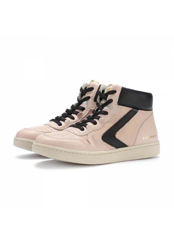VALSPORT 1920 | SNEAKERS SUPER DAVIS MID ROSA NERO