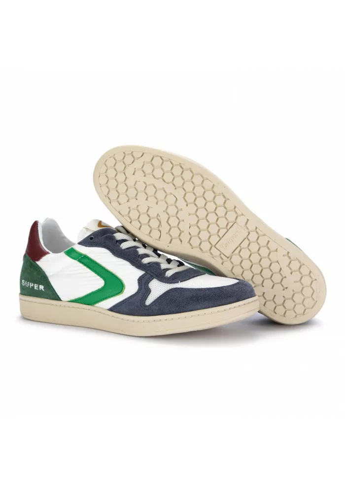 VALSPORT 1920 | SNEAKERS SUPER NYLON MESH BIANCO BLU VERDE