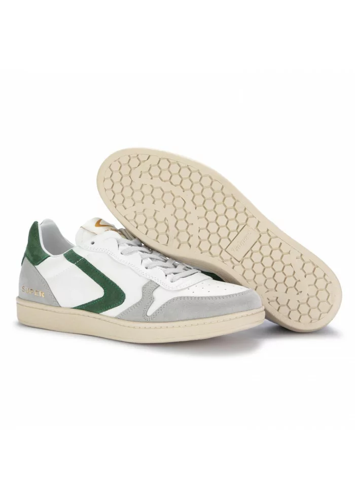 VALSPORT 1920 | SNEAKERS SUPER SUEDE 01 BIANCO GRIGIO VERDE