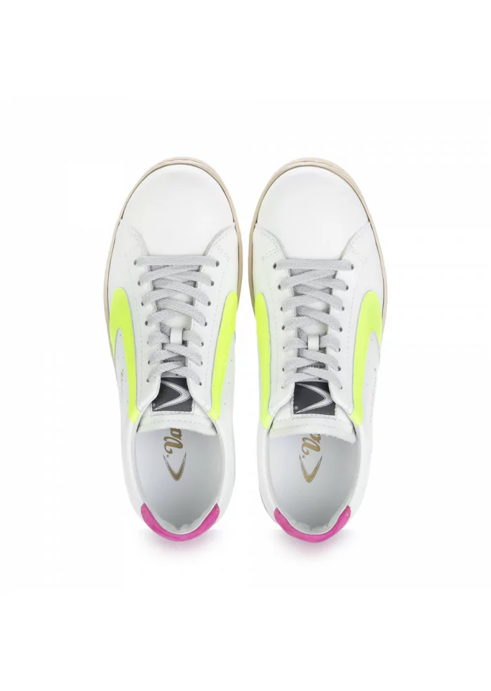 VALSPORT 1920 | SNEAKERS TOURNAMENT MIX NAPPA BIANCO GIALLO