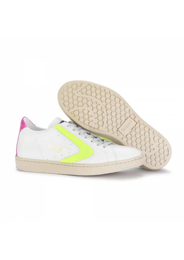 VALSPORT 1920 | SNEAKERS TOURNAMENT MIX NAPPA BIANCO GIALLO