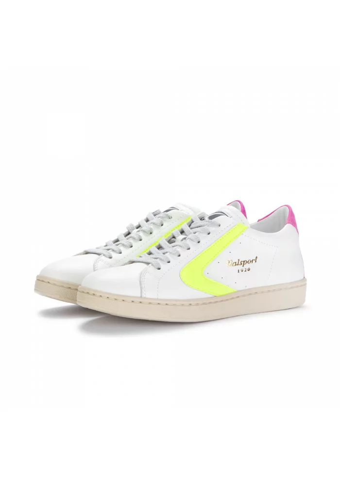 VALSPORT 1920 | SNEAKERS TOURNAMENT MIX NAPPA BIANCO GIALLO