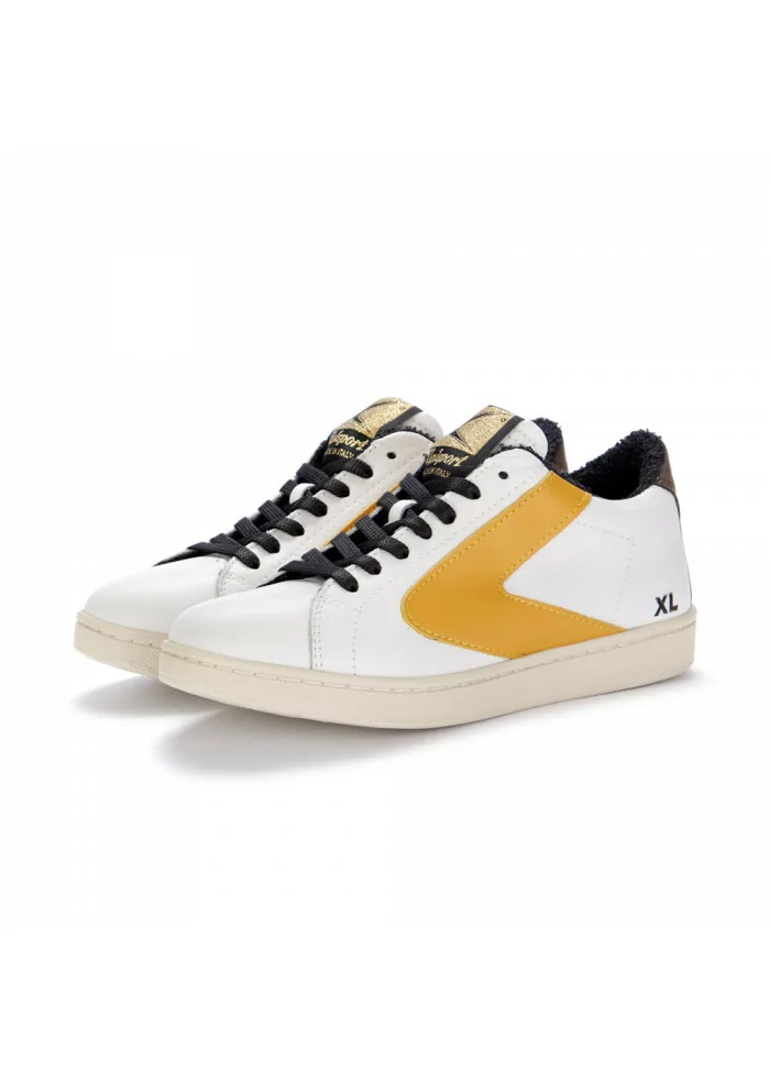 VALSPORT 1920 | SNEAKERS TOURNAMENT NAPPA XL BIANCO SENAPE