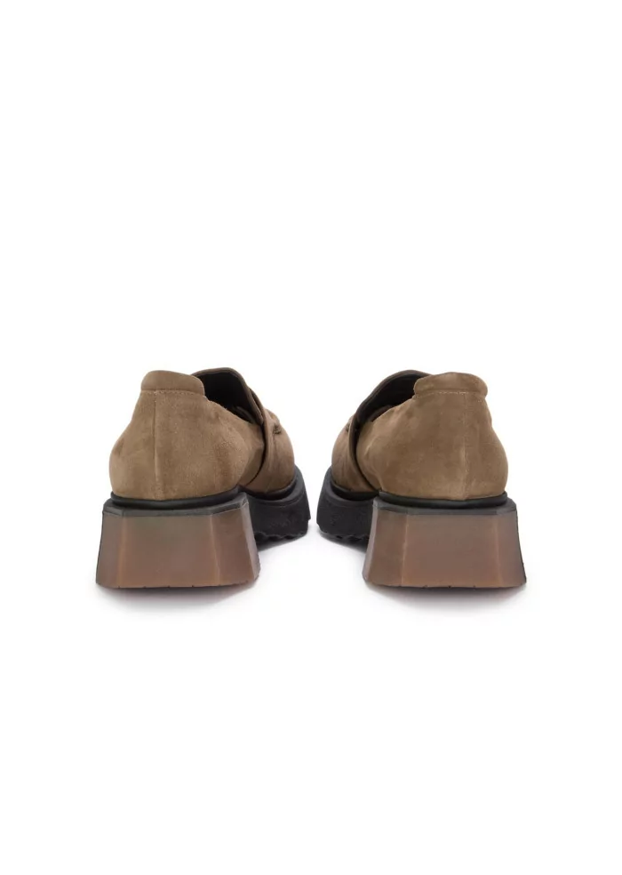 VICOLO 8 | MOCASSINI CHUNKY CAMOSCIO MARRONE
