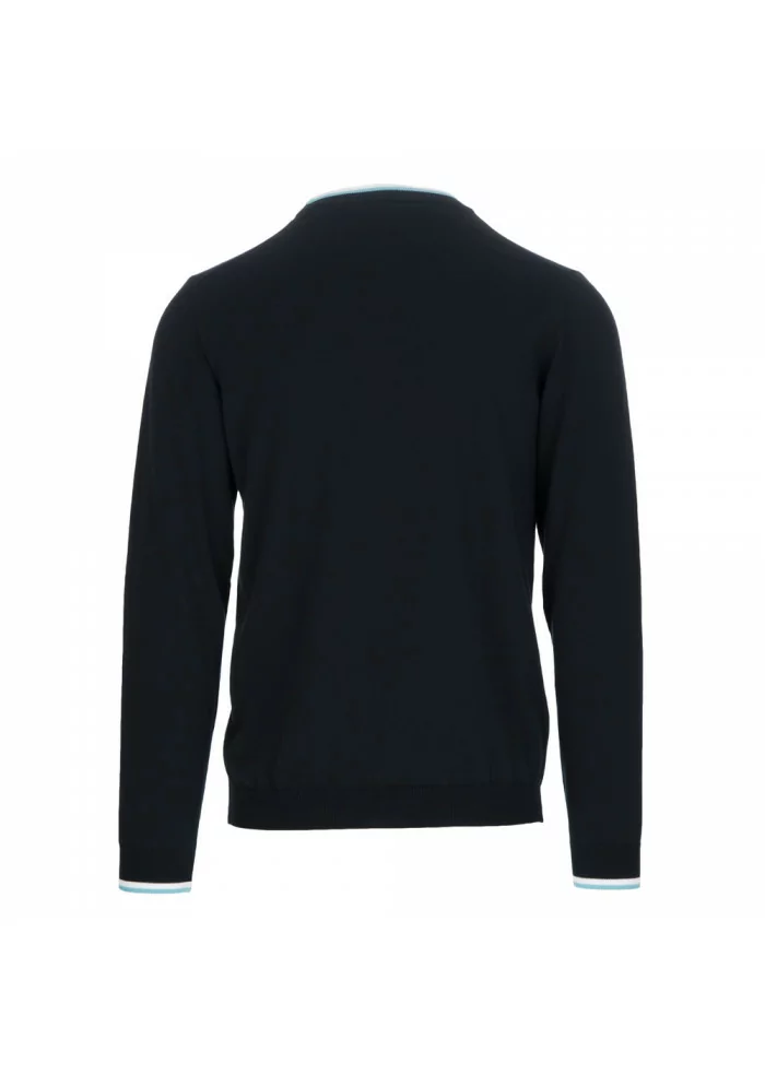 WOOL & CO | MAGLIONCINO COTONE BLU