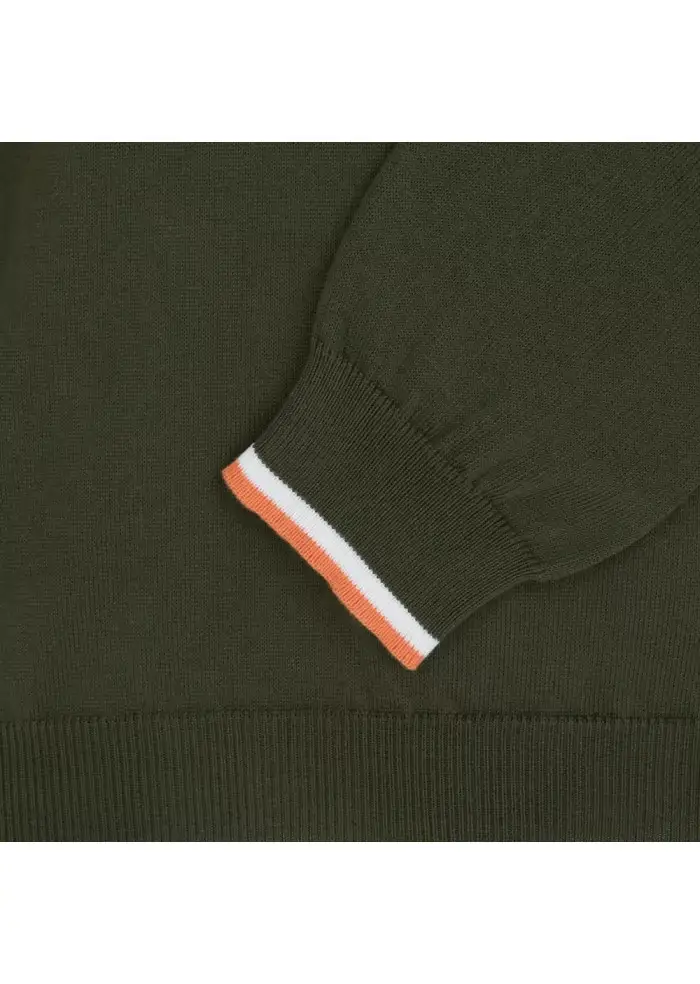 WOOL & CO | MAGLIONCINO COTONE VERDE