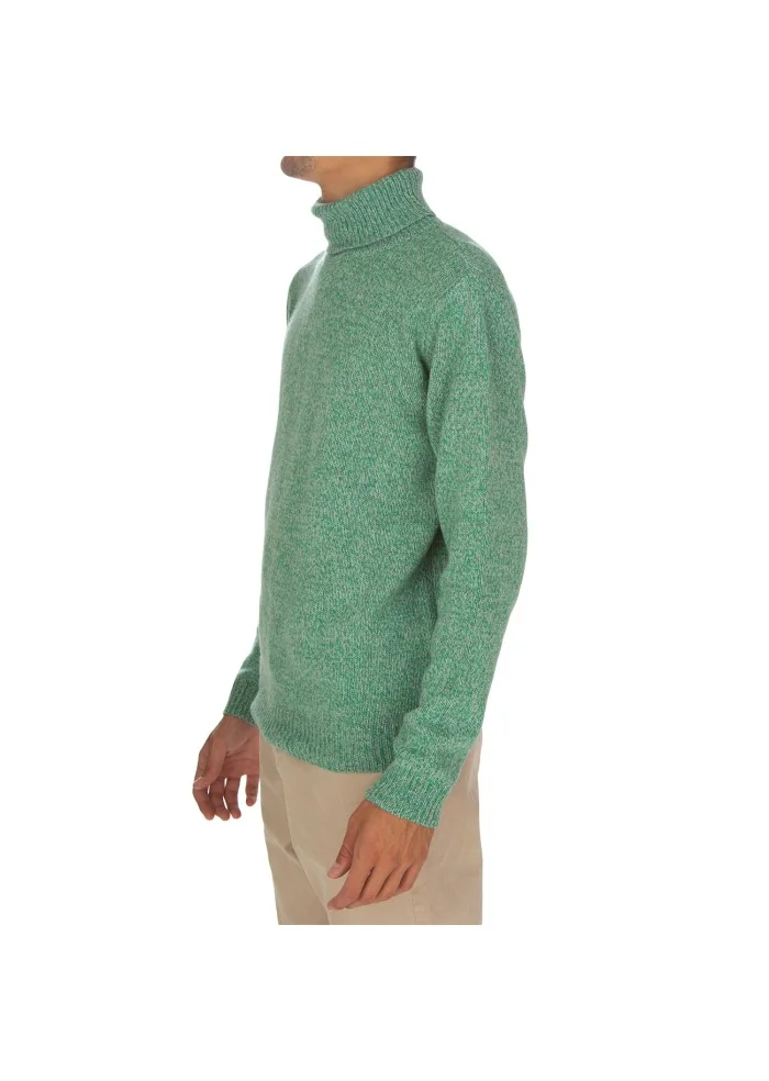 WOOL & CO | MAGLIONE DOLCEVITA VERDE
