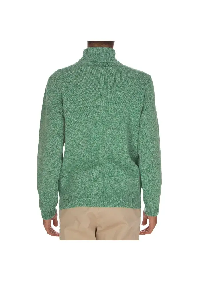 WOOL & CO | MAGLIONE DOLCEVITA VERDE