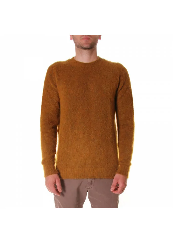 WOOL & CO | MAGLIONE GIROCOLLO GIALLO