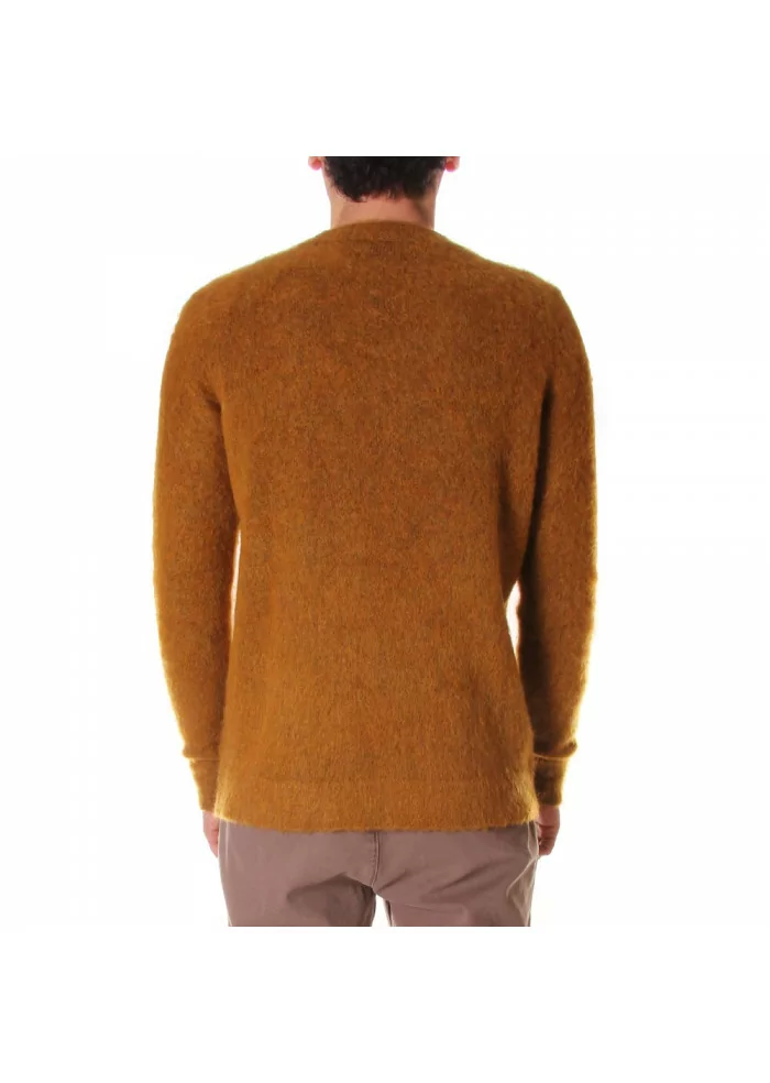 WOOL & CO | MAGLIONE GIROCOLLO GIALLO