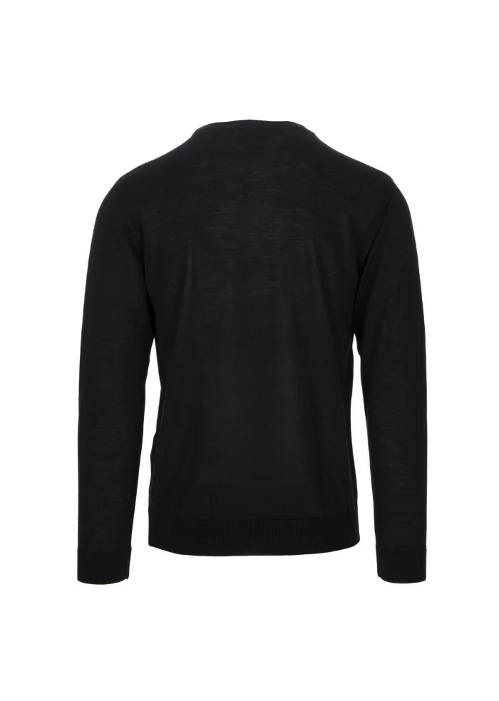 WOOL & CO | MAGLIONE LANA MERINO NERO