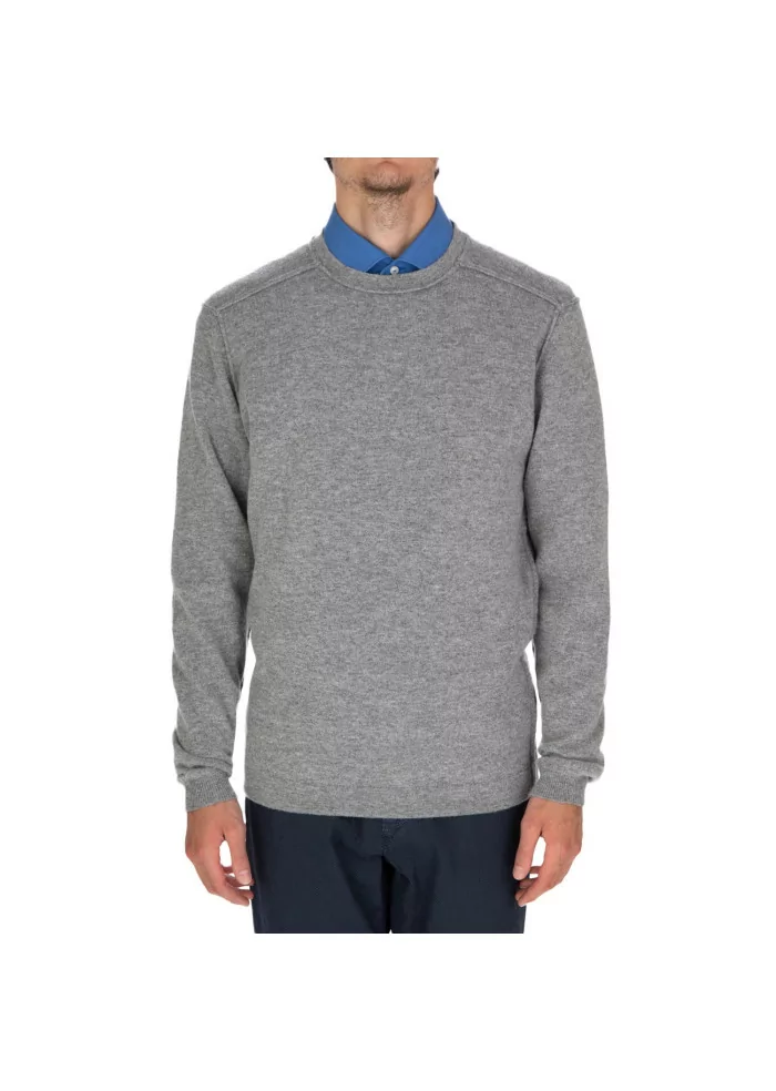 WOOL & CO | MAGLIONE LANA VISCOSA GRIGIO